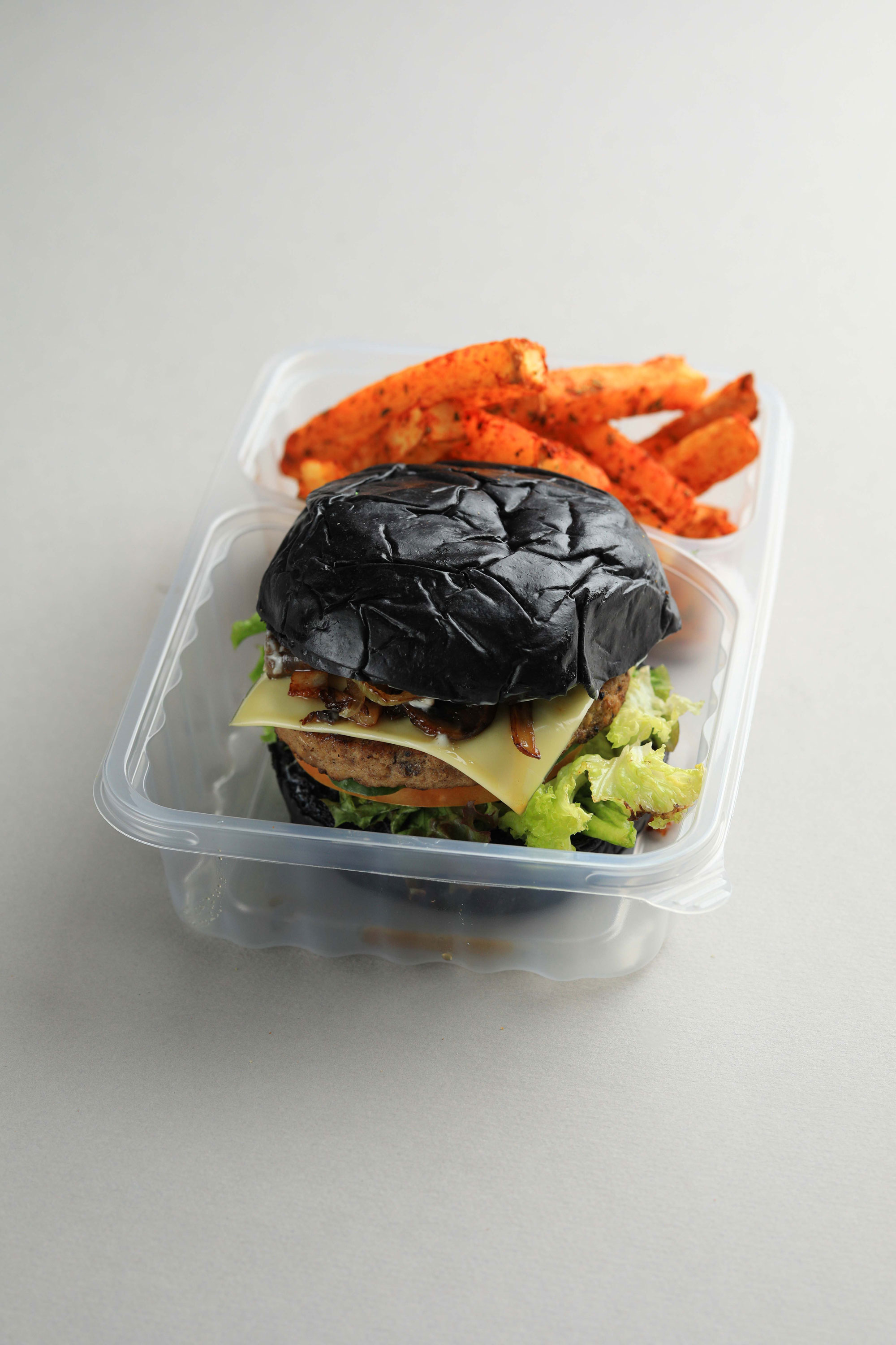 BEEF MUSHROOM BURGER